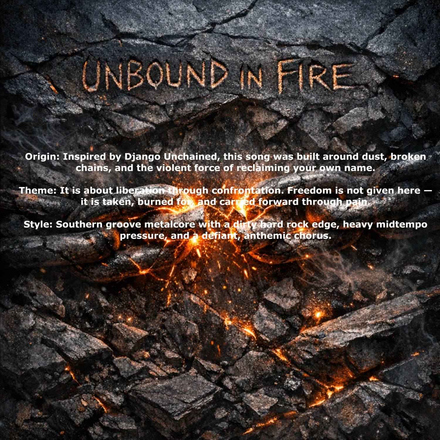 Lyrics — Unbound in Fire