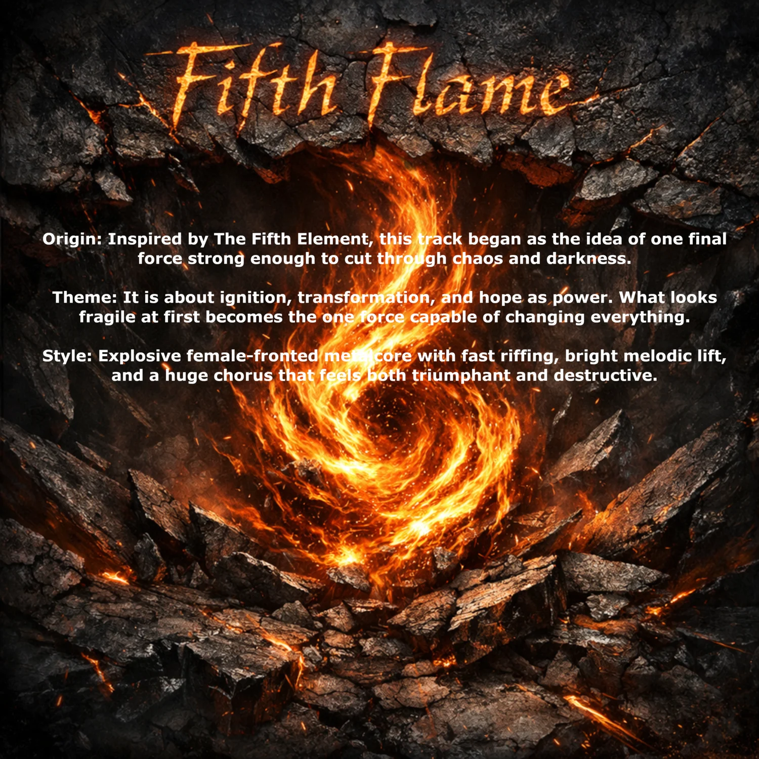 Lyrics — Fifth Flame