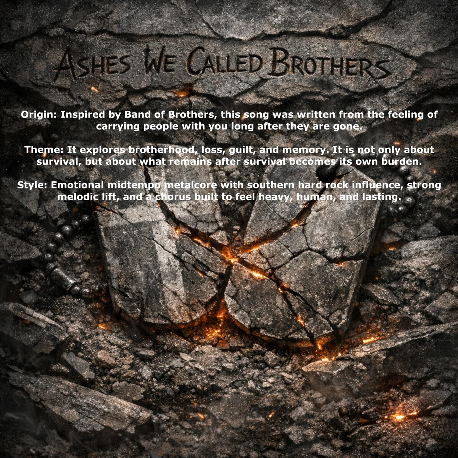 Lyrics — Ashes We Called Brothers