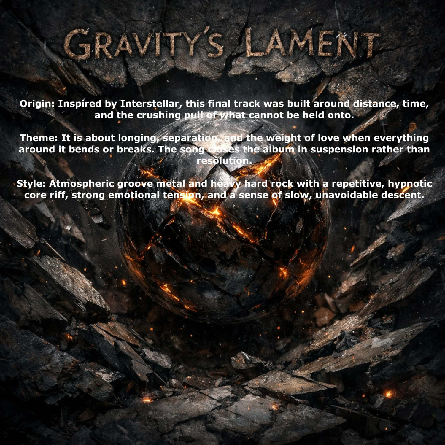 Lyrics — Gravity's Lament