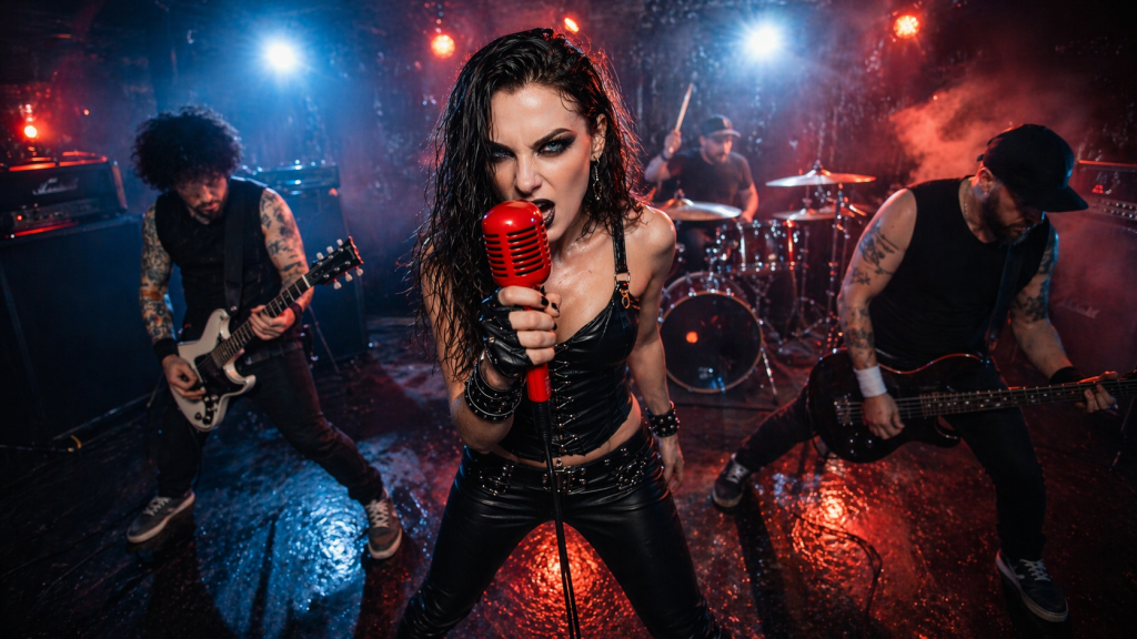 Still from the Children of the Red Room official video