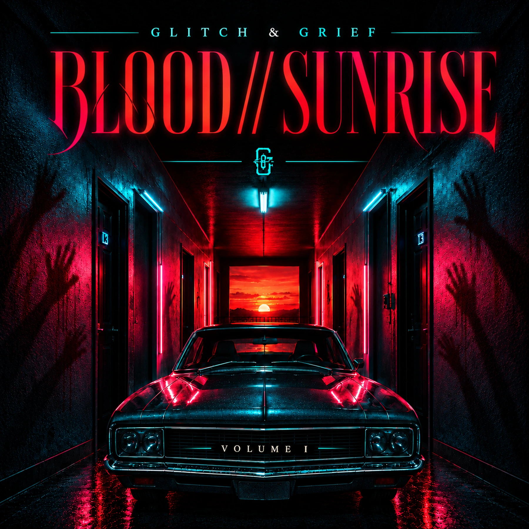 BLOOD//SUNRISE Volume I vinyl sleeve